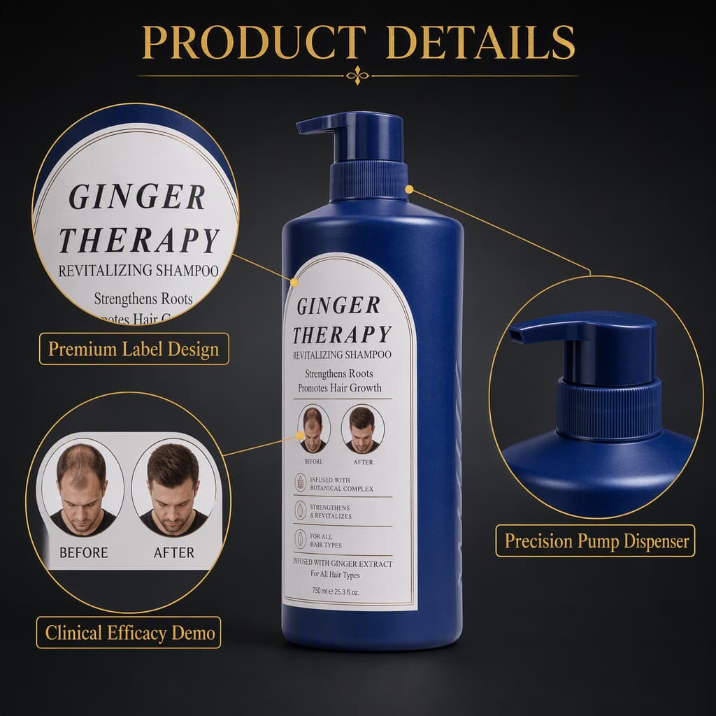 Natural Plant Based Daily Hair Care Shampoo