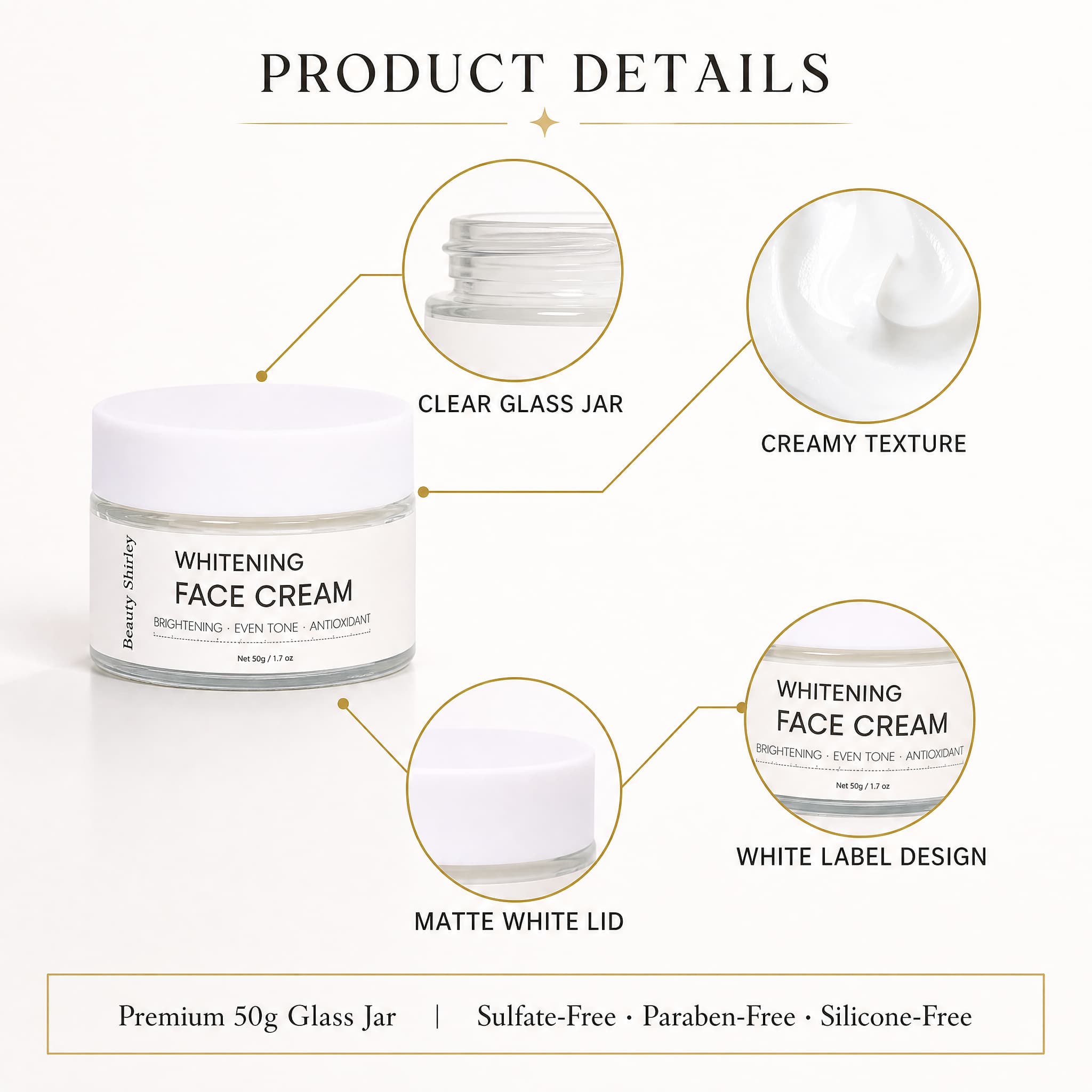 Vitamin C Whitening Moisturizer Cream